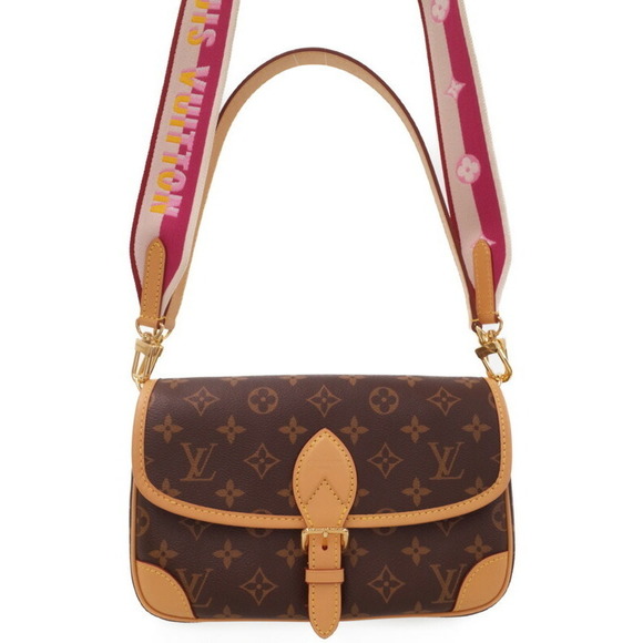Louis Vuitton Diane 2Way Bag Brown PM NM Monogram - Picture 2 of 9